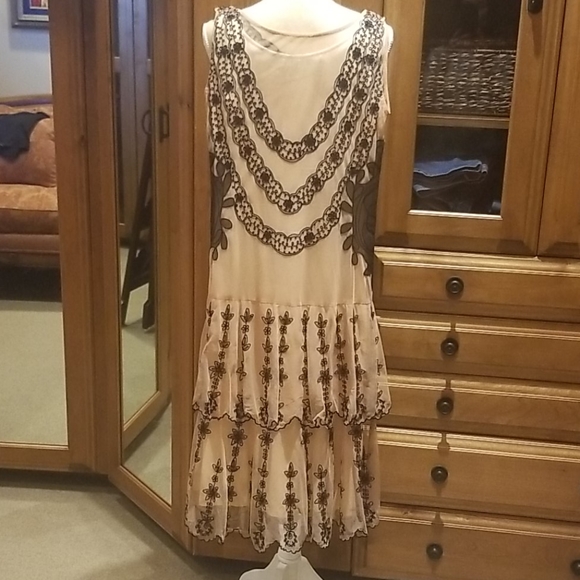 Age of Love Flapper Dress Great Gatsby - Picture 2 of 5